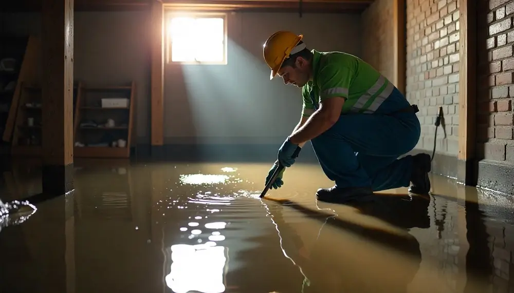 Professional water damage restoration services in Gardendale, TX